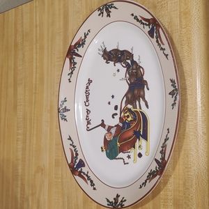 GEI Christmas  platter